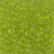 Miyuki rocailles Perlen 6/0 - Matte transparent chartreuse 6-143F